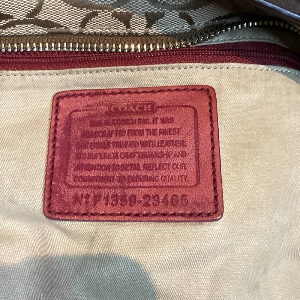 COACH Signature Canvas Weekend Tote #23465